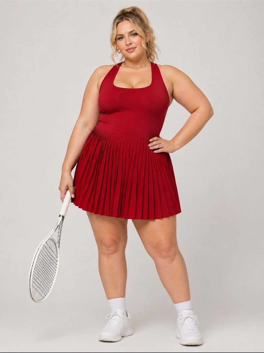 Fabletics Hot Shot pleated dress classic mini NWT - Picture 2 of 8